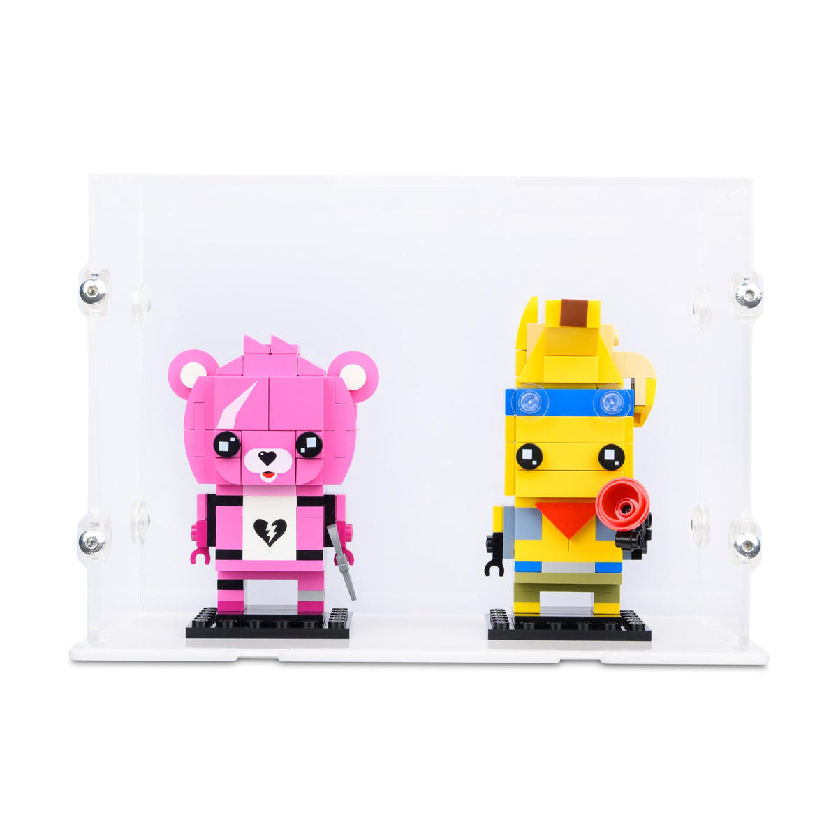 Display Case for 2x LEGO Brickheadz