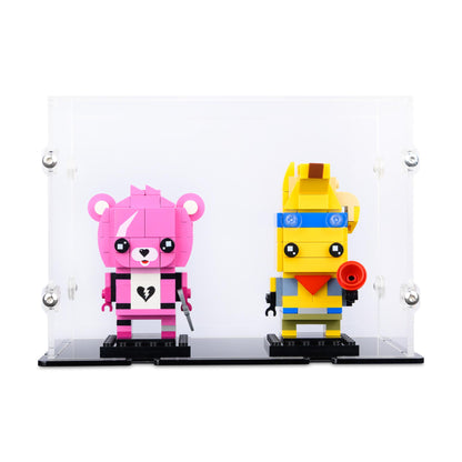 Display Case for 2x LEGO Brickheadz