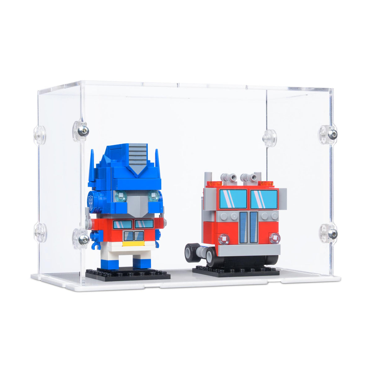 Display Case for 2x LEGO Brickheadz