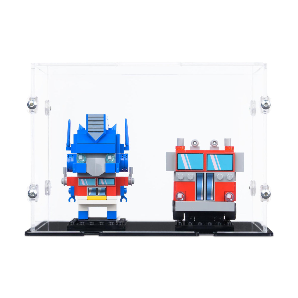 Display Case for 2x LEGO Brickheadz