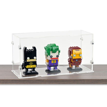Display Case for 3x LEGO Brickheadz