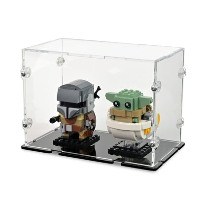 Display Case for 2x LEGO Brickheadz