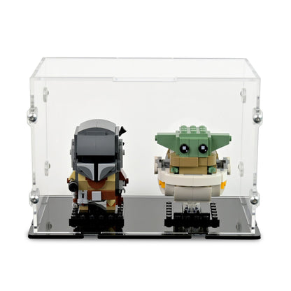 Display Case for 2x LEGO Brickheadz