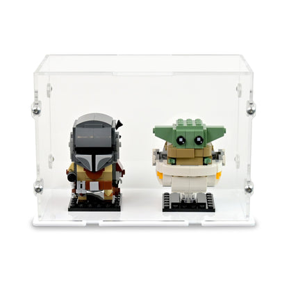 Display Case for 2x LEGO Brickheadz