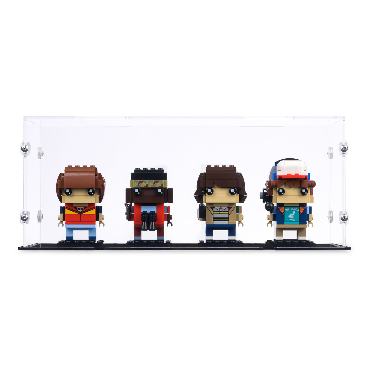 Display Case for 4x LEGO Brickheadz