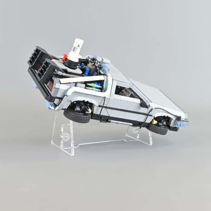 Back to the Future Time Machine MK2 Display Stand for LEGO 10300