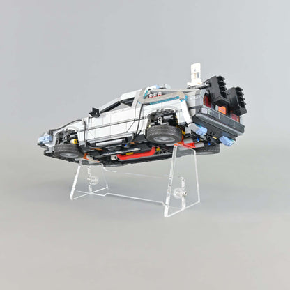 Back to the Future Time Machine MK2 Display Stand for LEGO 10300