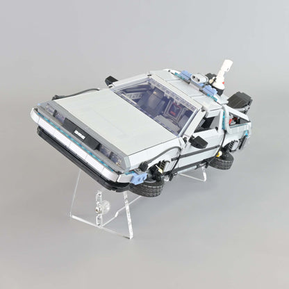 Back to the Future Time Machine MK2 Display Stand for LEGO 10300