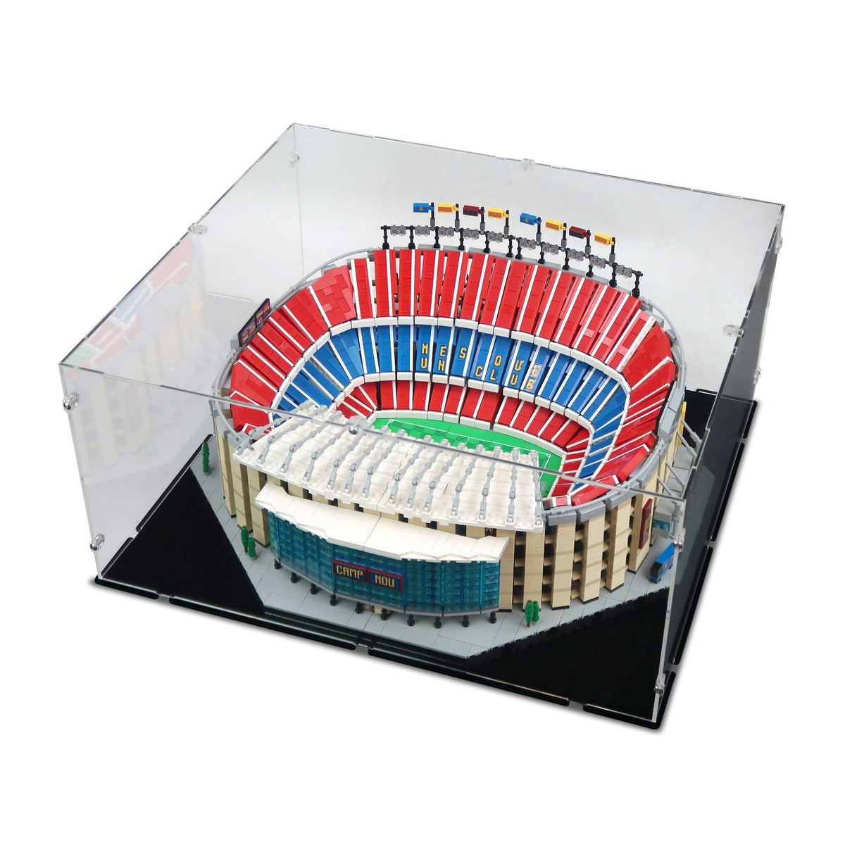 Camp Nou - FC Barcelona Display Case for LEGO 10284