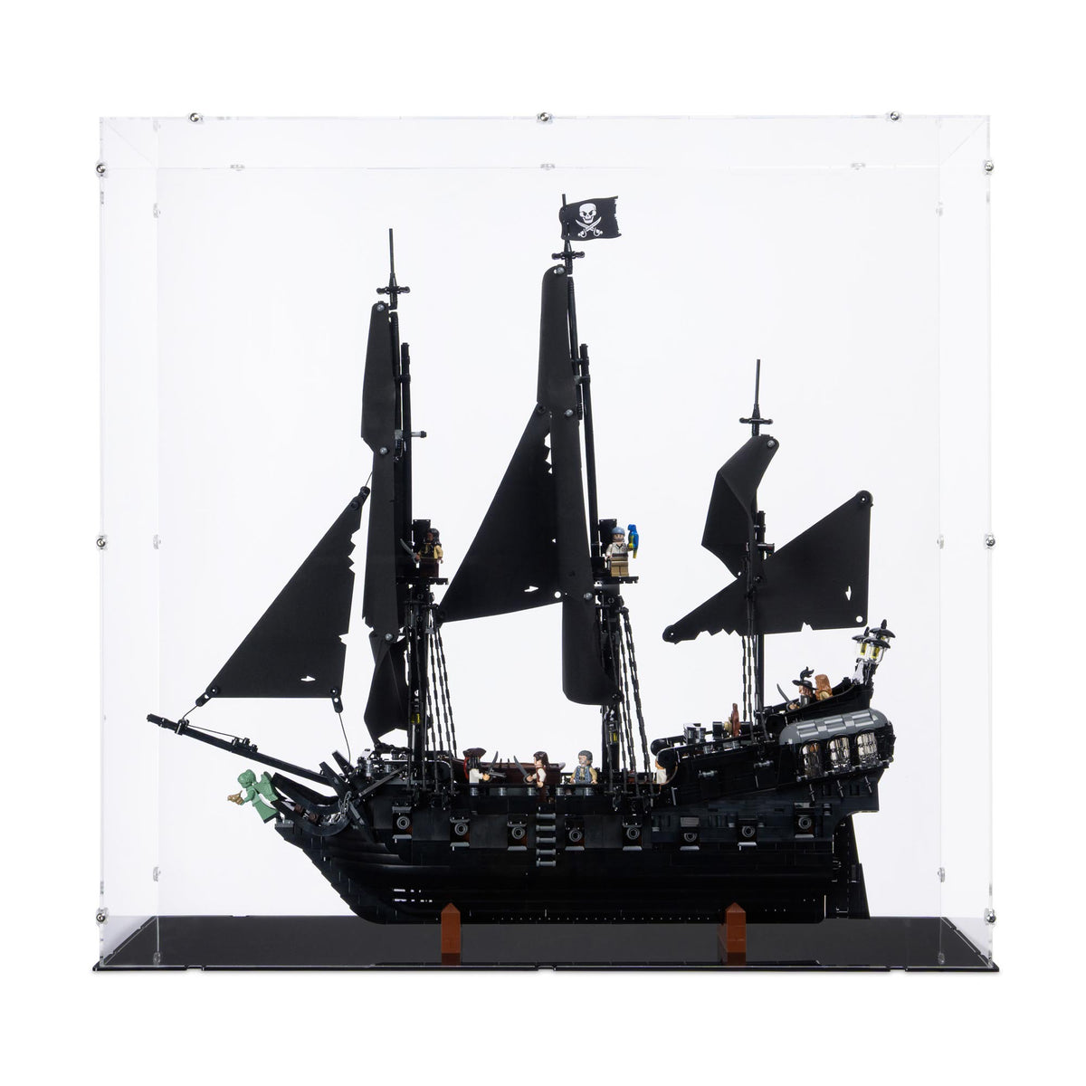 Captain Jack Sparrow's Pirate Ship Display Case for LEGO 10365