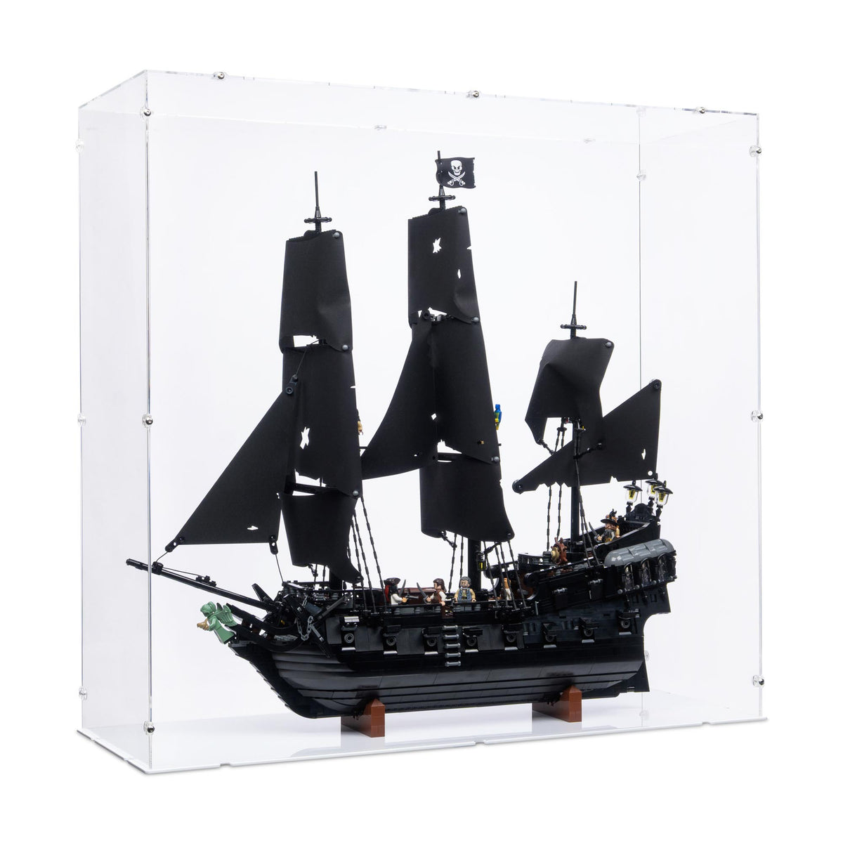 Captain Jack Sparrow's Pirate Ship Display Case for LEGO 10365
