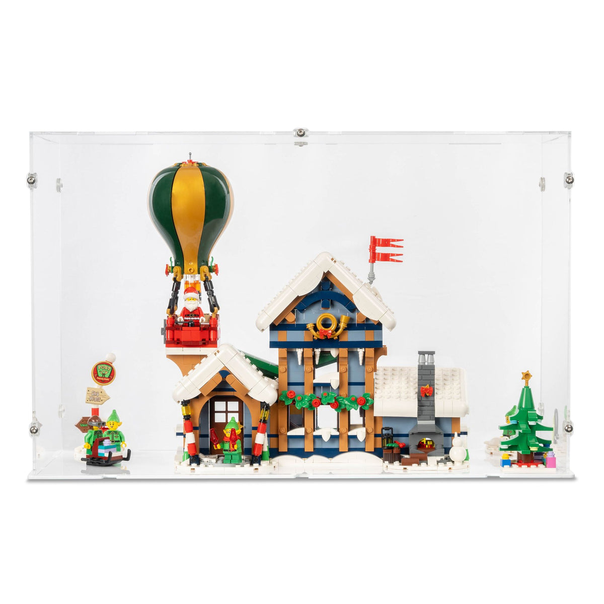 Santa's Post Office Display Case for LEGO 10339