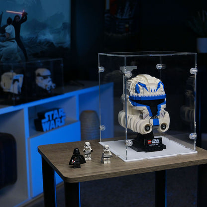 Captain Rex Helmet Display Case for LEGO 75349