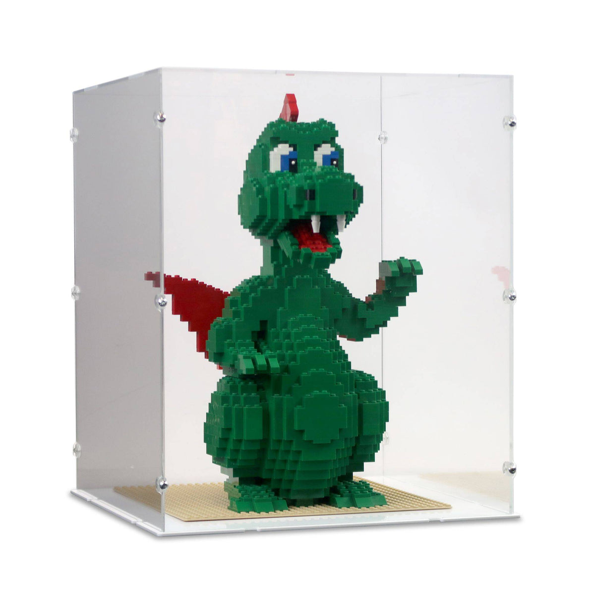 Dragon Sculpture Display Case for LEGO 3724