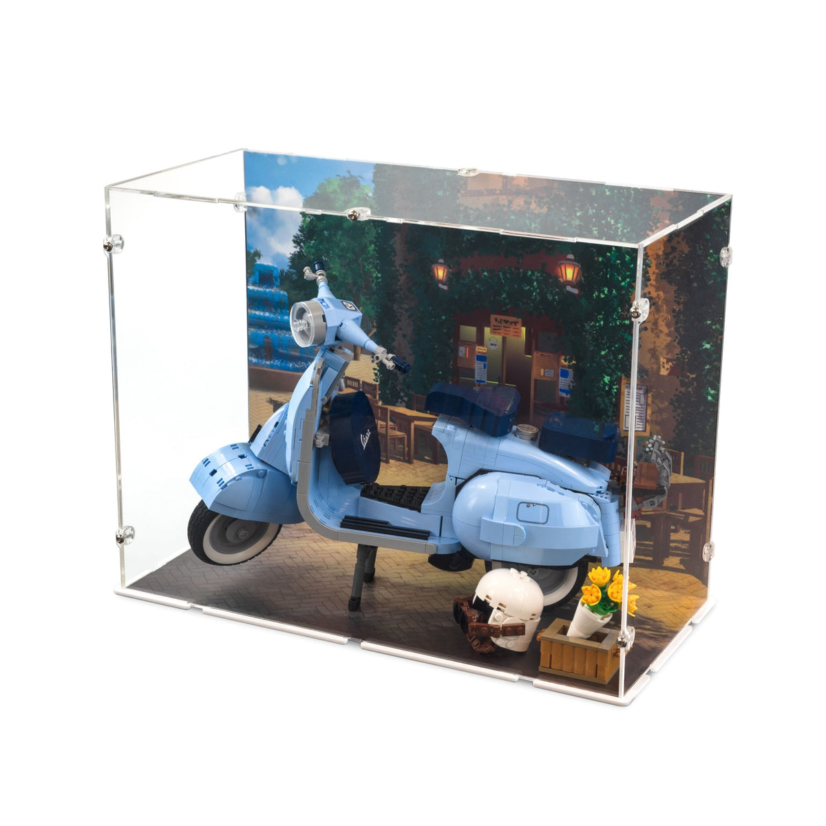 Vespa 125 Display Case for LEGO 10298