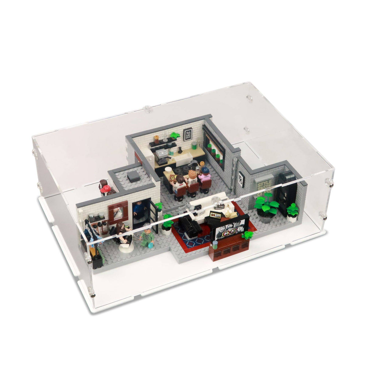 Queer Eye The Fab 5 Loft Display Case for LEGO 10291