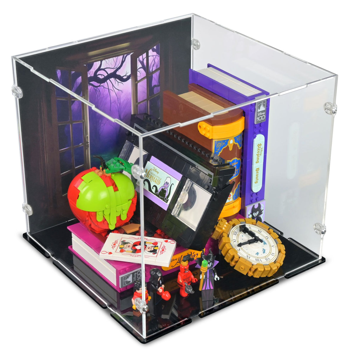 Disney Villain Icons Display Case for LEGO 43227