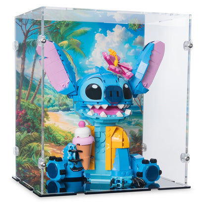 Disney Stitch Display Case for LEGO 43249