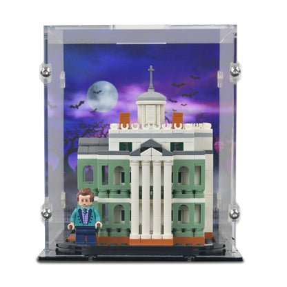 Mini Disney The Haunted Mansion Display Case for LEGO 40521