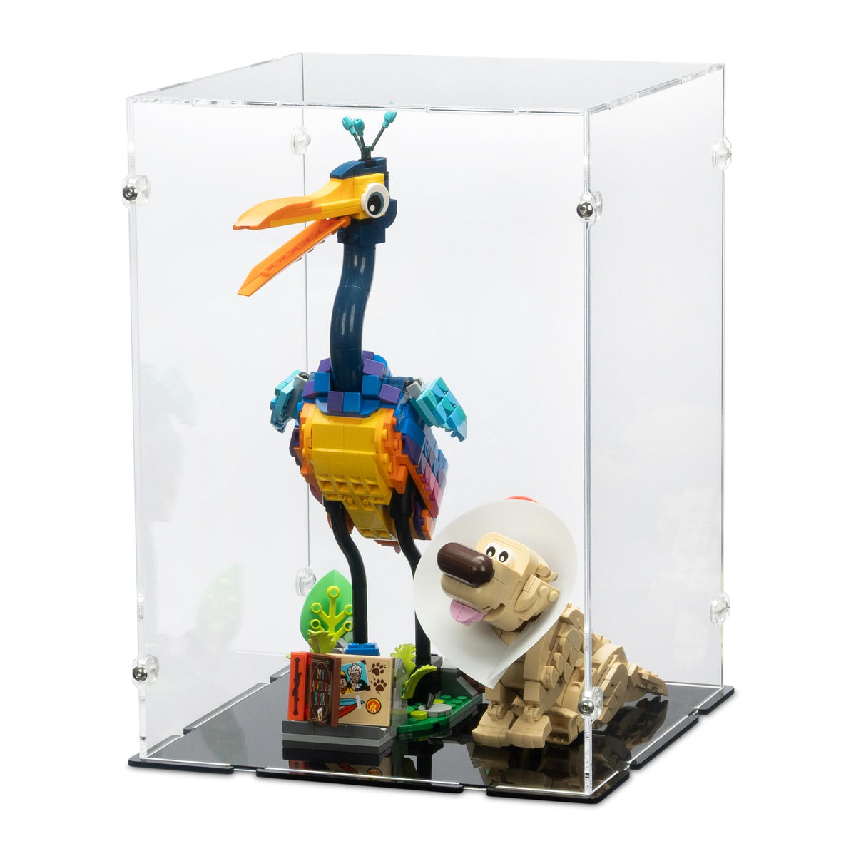 Disney Kevin and Dug Display Case for LEGO 43290