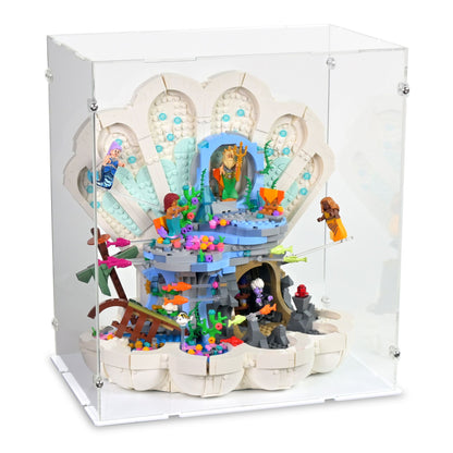 Little Mermaid Royal Clamshell Display Case for LEGO 43225