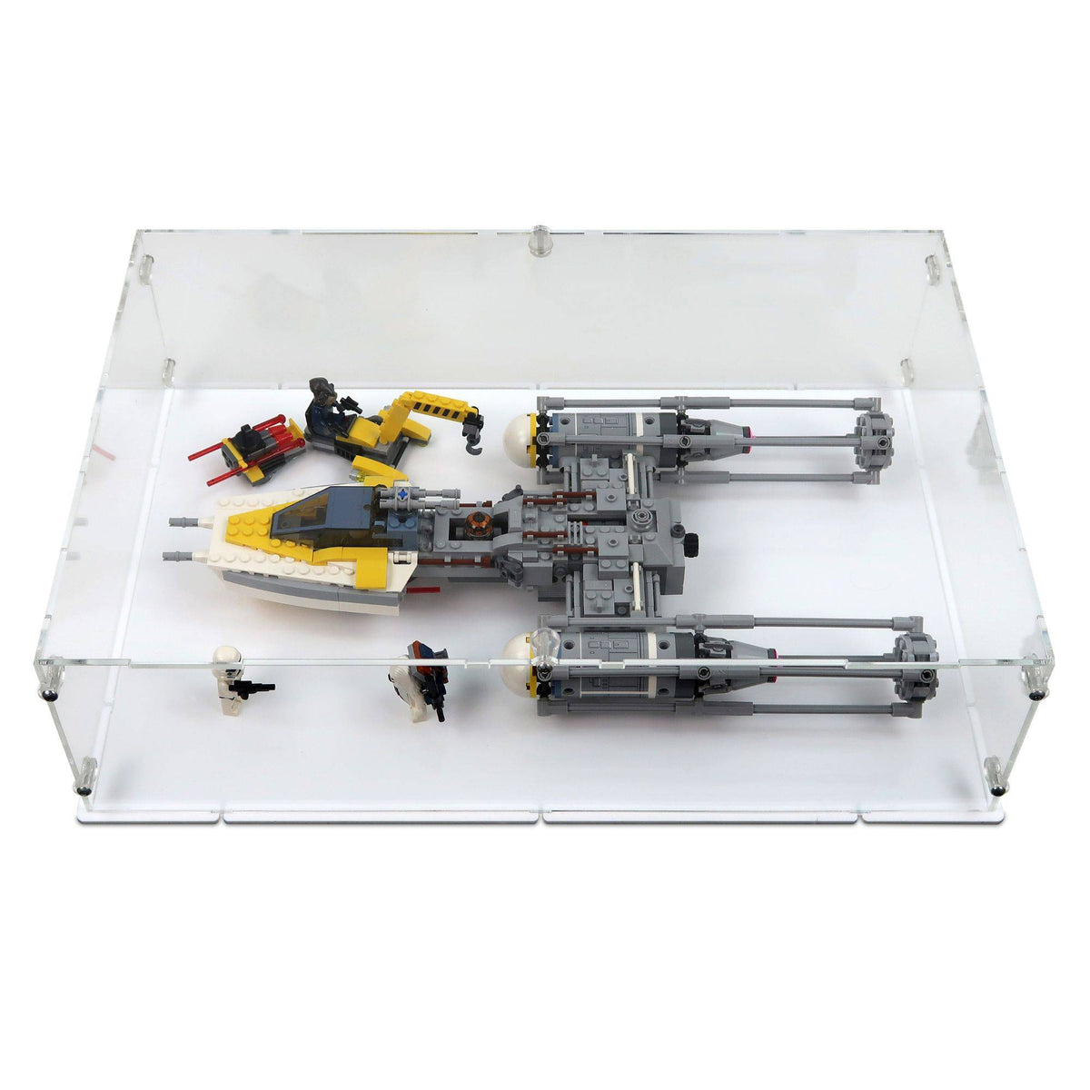 Y-Wing Starfighter Display Case for LEGO 75172/75249