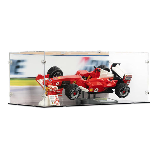 Ferrari F2004 & Michael Schumacher Display Case for LEGO 11375
