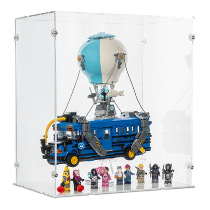 Fortnite Battle Bus Display Case & Stand for LEGO 77073