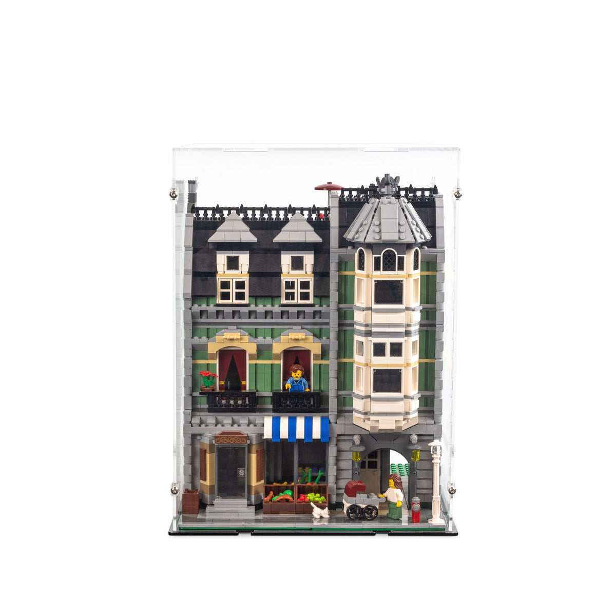 Green Grocer Display Case for LEGO 10185