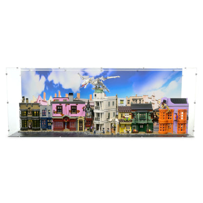 Diagon Alley & Gringotts Wizarding Bank Display Case for LEGO 75978/76417