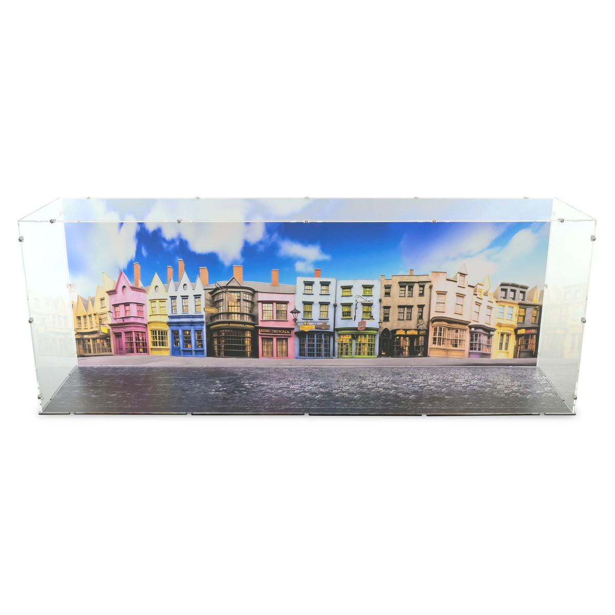 Diagon Alley & Gringotts Wizarding Bank Display Case for LEGO 75978/76417
