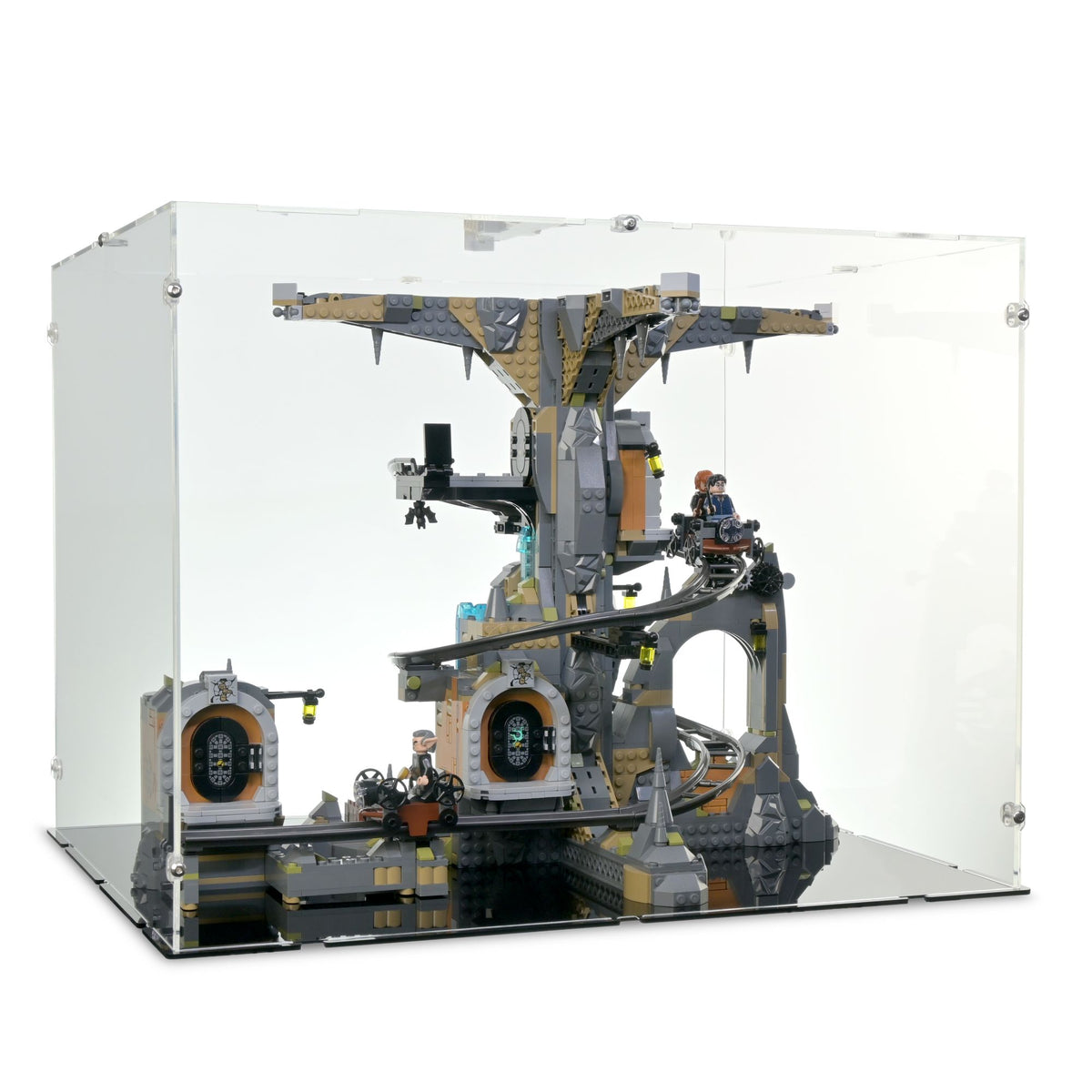 Gringotts Bank Vaults & GWP Vault Display Case for LEGO 76417/40598