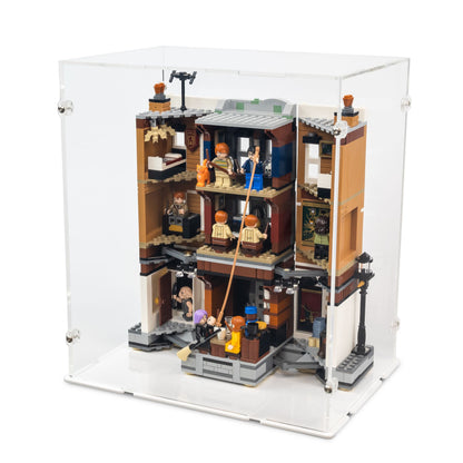 12 Grimmauld Place Display Case for LEGO 76408