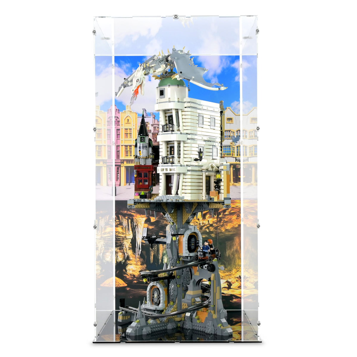 Gringotts Wizarding Bank Collectors' Edition Display Case for LEGO 76417