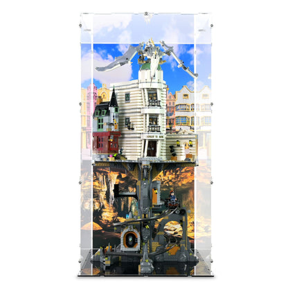 Gringotts Wizarding Bank Collectors' Edition Display Case for LEGO 76417