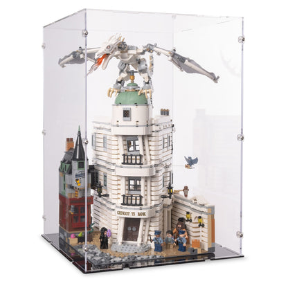 Gringotts Bank (Without Vault) Display Case for LEGO 76417