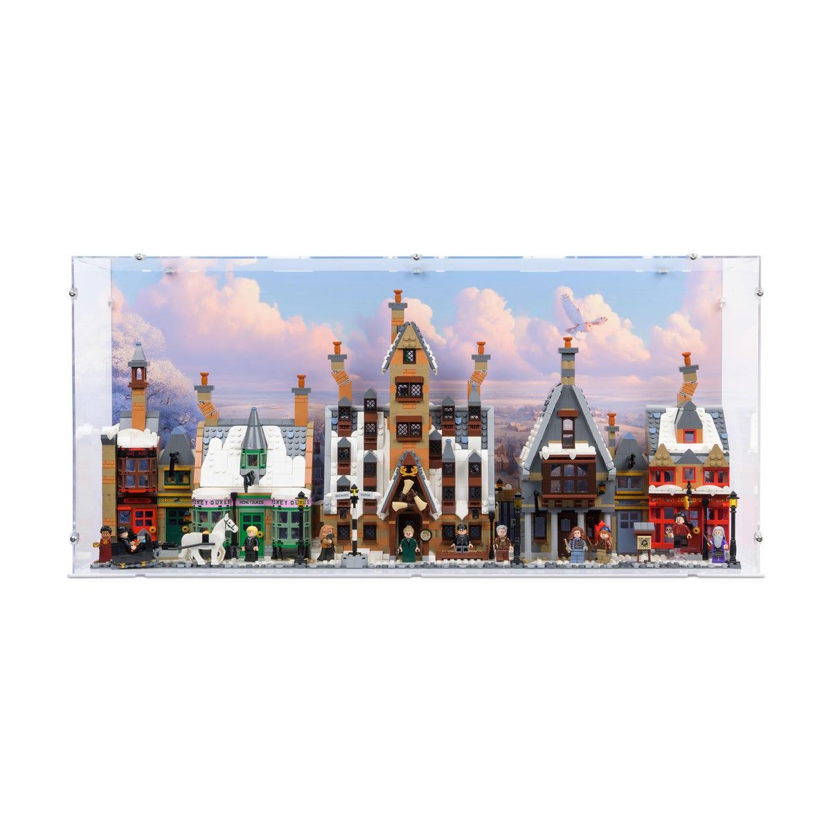 Harry Potter Hogsmeade Village – Collectors' Edition Display Case for LEGO 76457