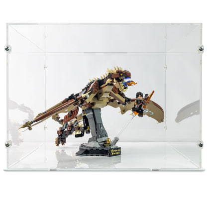 Hungarian Horntail Dragon Display Case for LEGO 76406