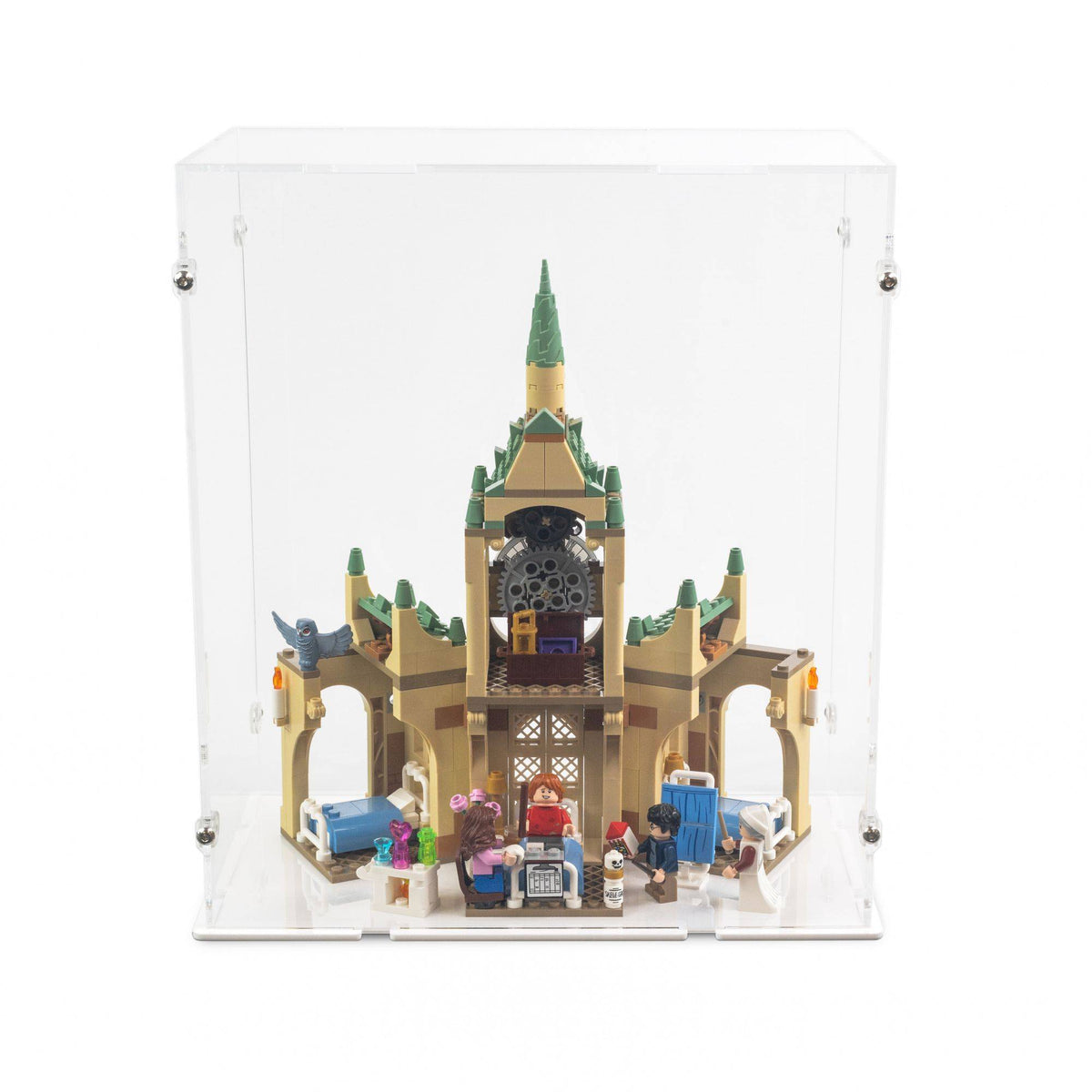 Hogwarts Hospital Wing Display Case for LEGO 76398
