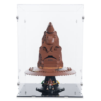 Talking Sorting Hat Display Case for LEGO 76429