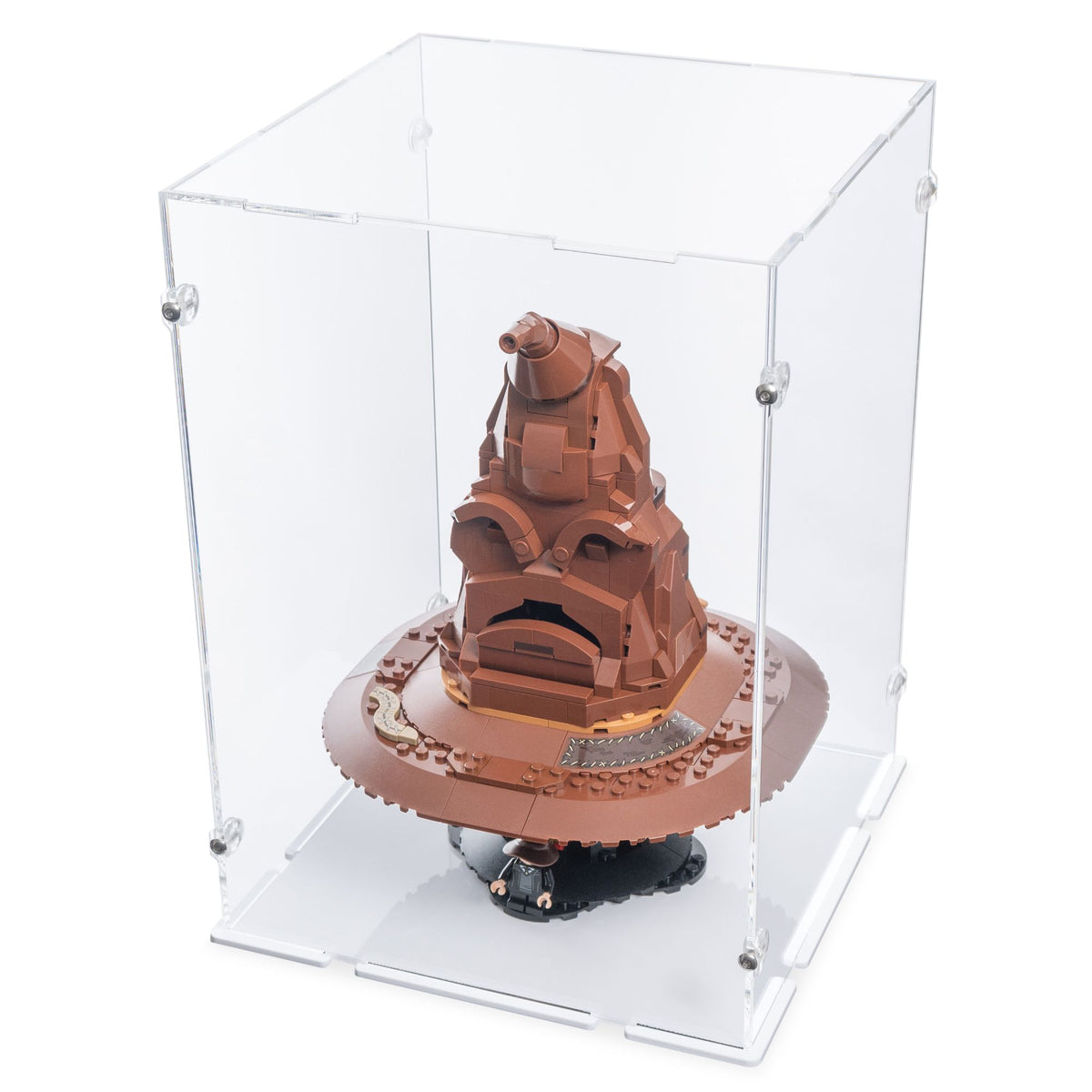 Talking Sorting Hat Display Case for LEGO 76429