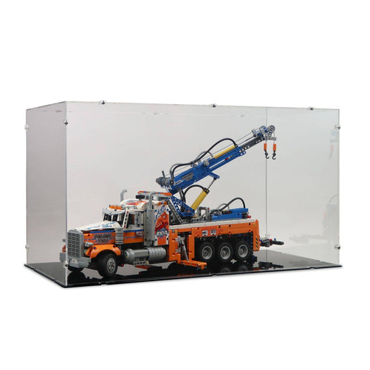 Heavy-duty Tow Truck XL Display Case for LEGO 42128