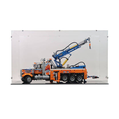 Heavy-duty Tow Truck XL Display Case for LEGO 42128