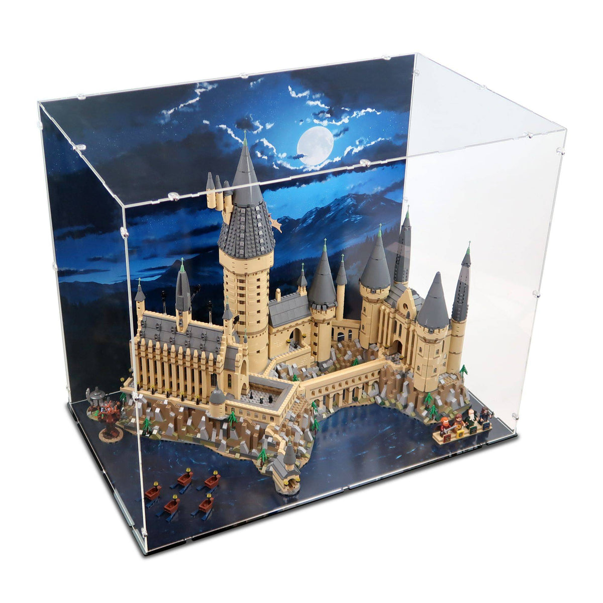 Hogwarts Castle Display Case for LEGO 71043