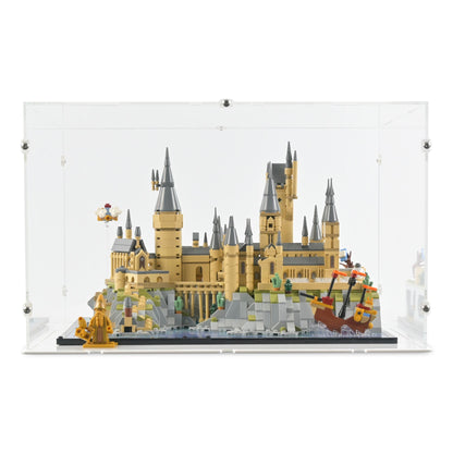 Hogwarts Castle and Grounds Display Case for LEGO 76419