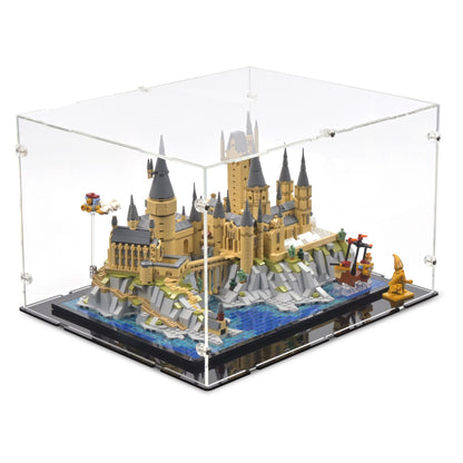 Hogwarts Castle and Grounds Display Case for LEGO 76419