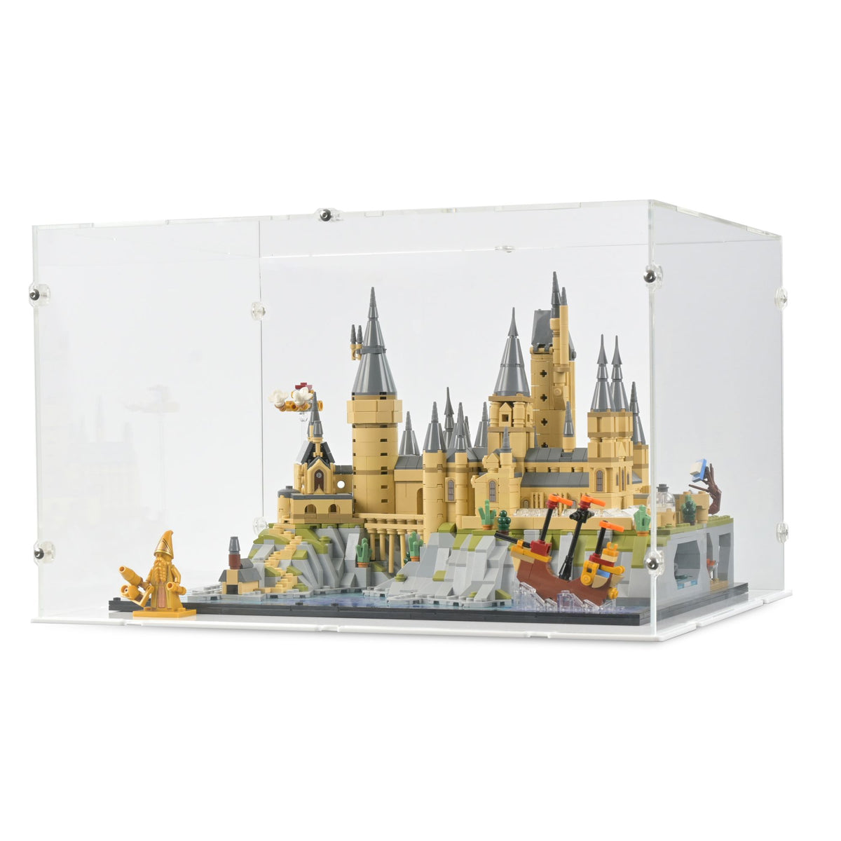 Hogwarts Castle and Grounds Display Case for LEGO 76419