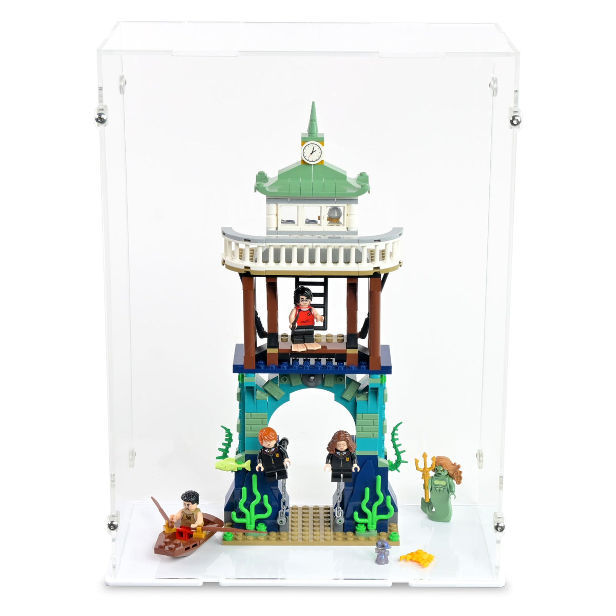 Triwizard Tournament: The Black Lake Display Case for LEGO 76420