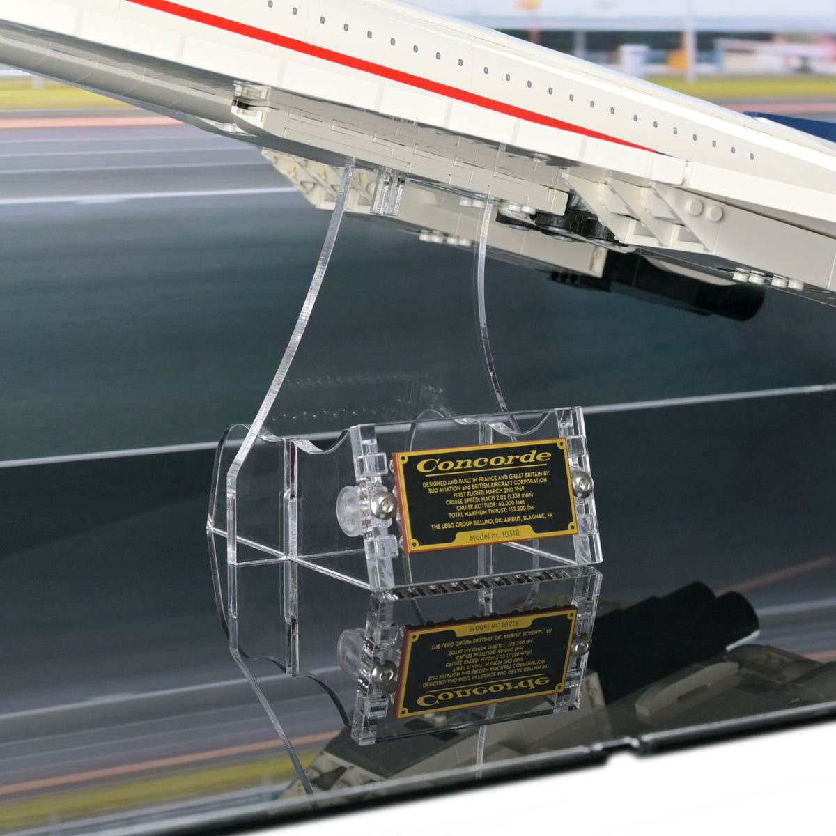 Concorde Display Case for LEGO 10318