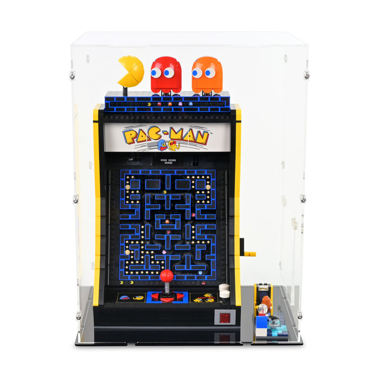 PAC-MAN Arcade Display Case for LEGO 10323